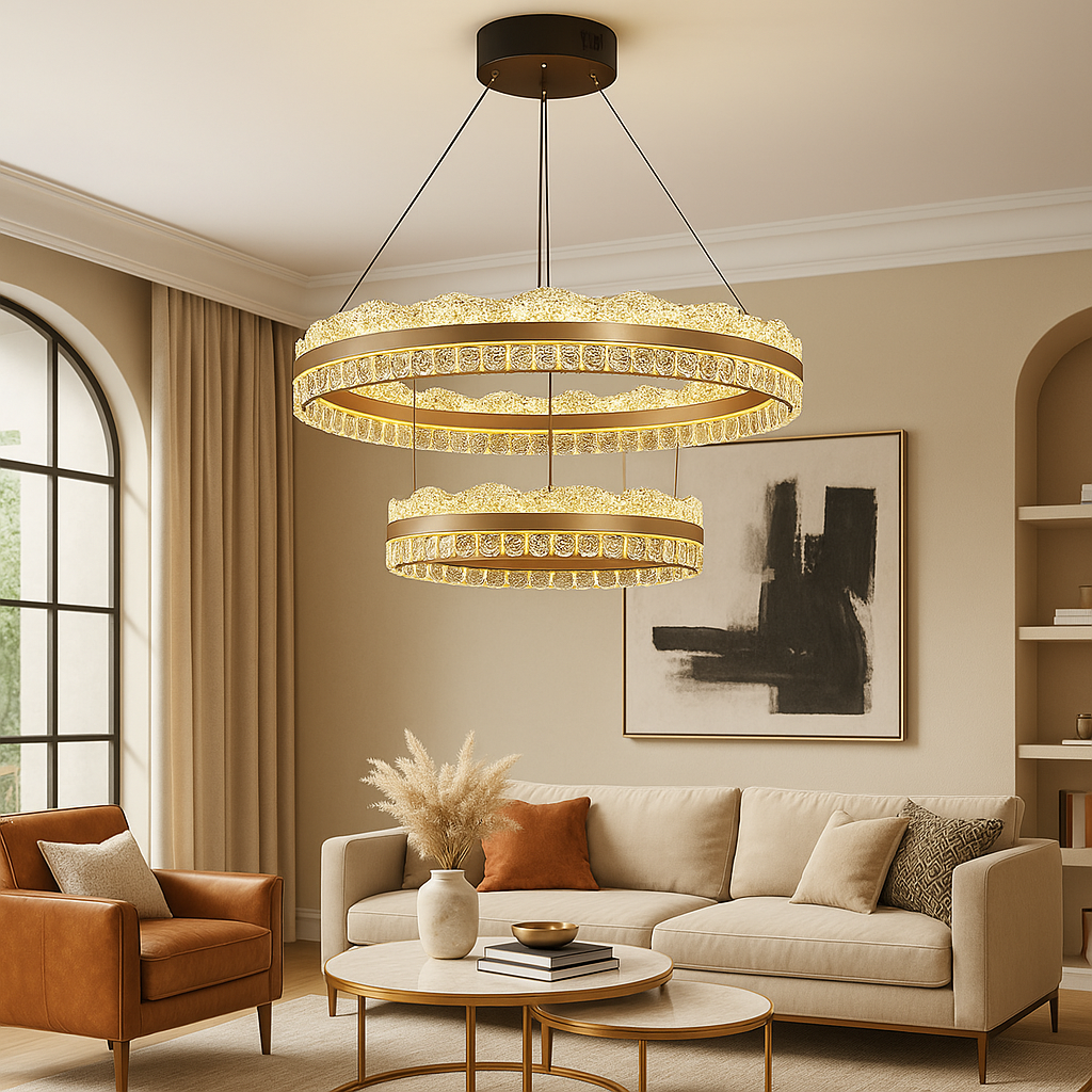 Zenyra | Luxurious 2-Tier Chandelier 1