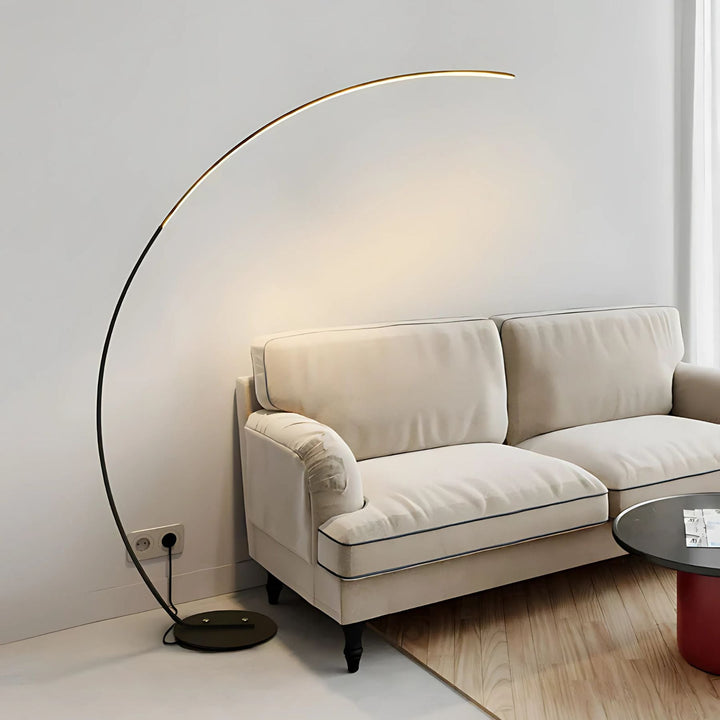 Zoleo Curved Floor Lamp 2