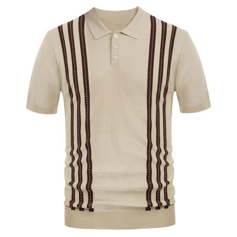 Made Gents | Striped Casual Polo | 50% Off!