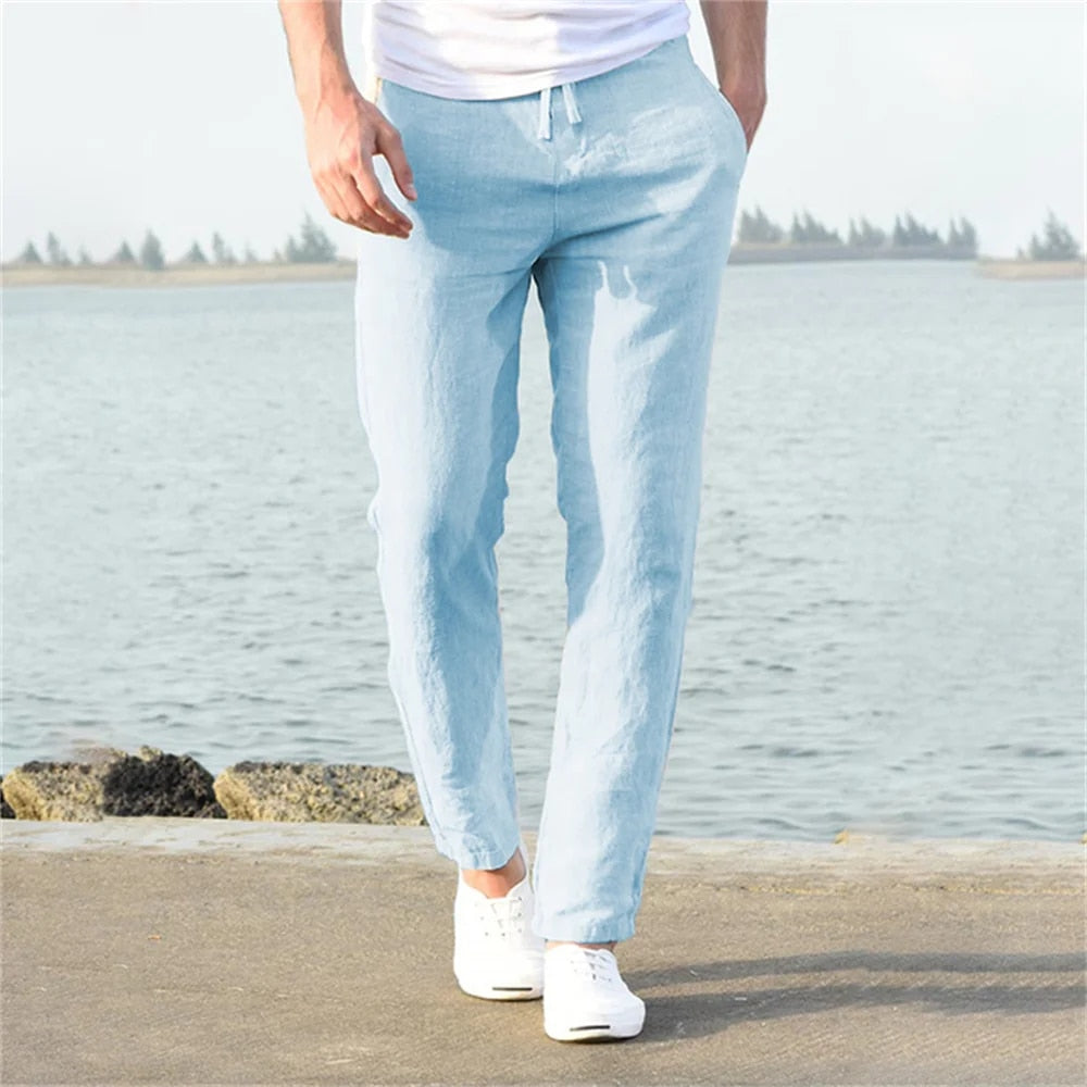 Made Gents | Casual Linen Men's Pants | 50% Off!