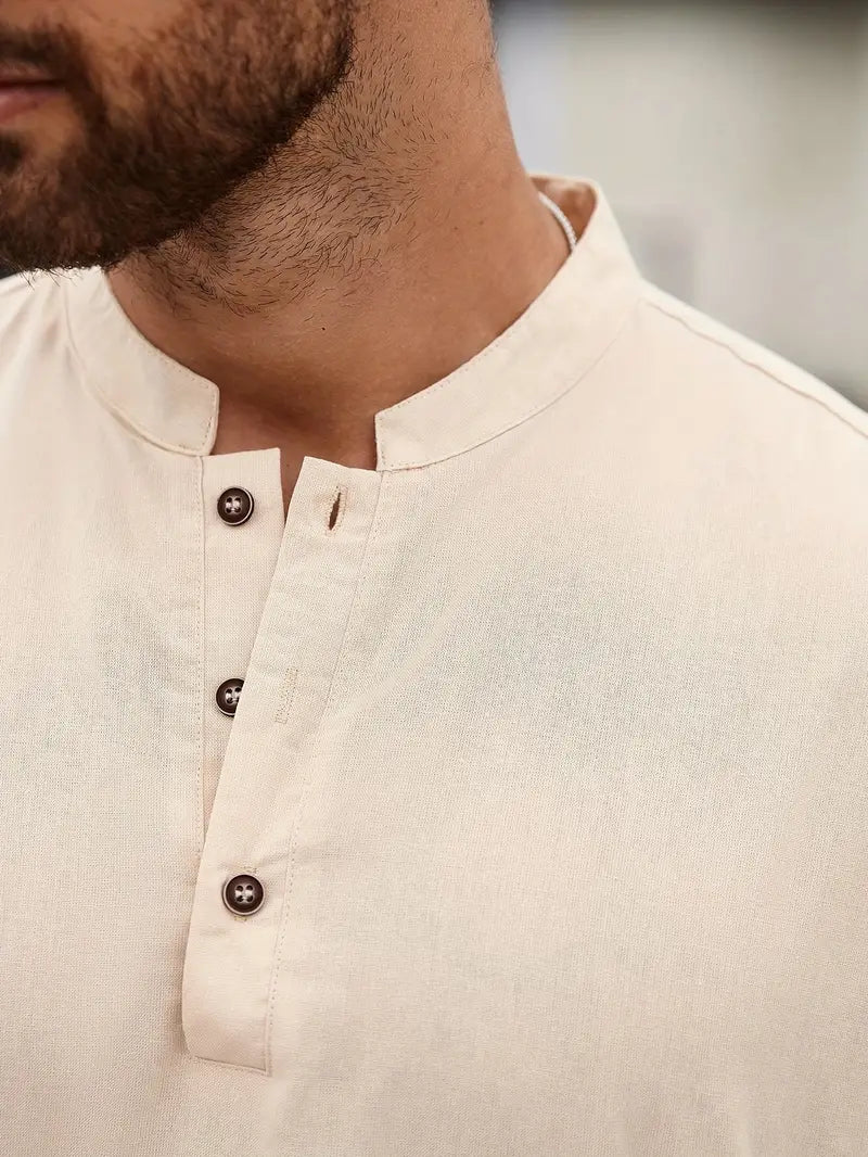 Made Gents | Henley Polo Shirt | 50% Off!