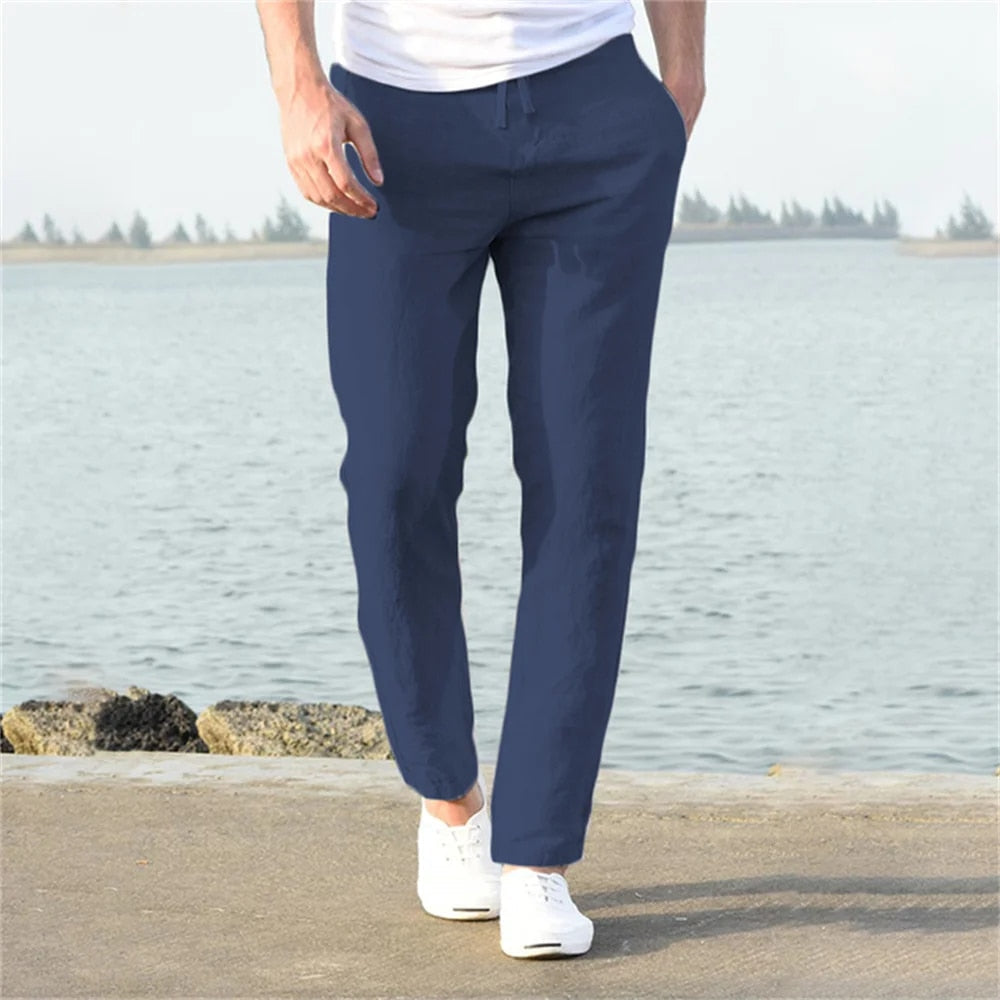 Made Gents | Casual Linen Men's Pants | 50% Off!