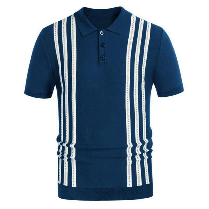 Made Gents | Gestreepte Casual Polo | 50% Korting!