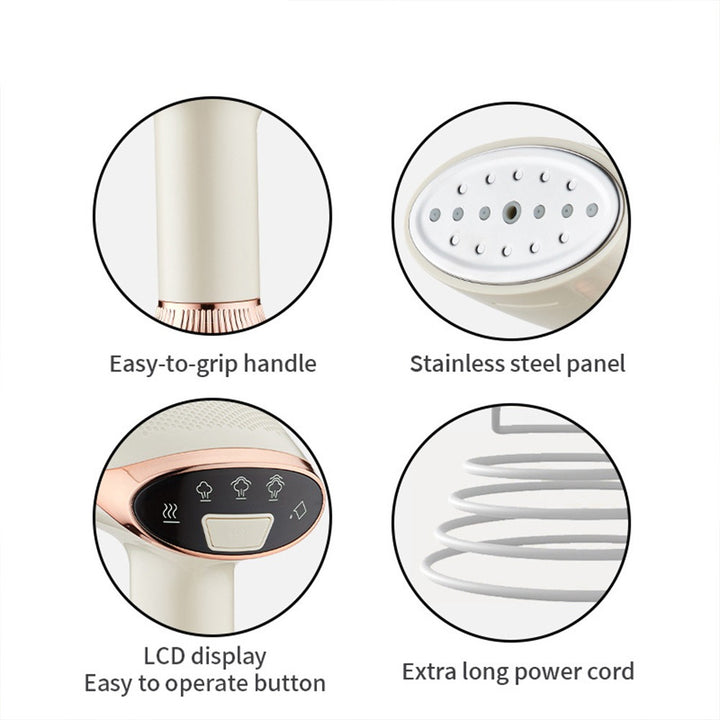 Turbo Quick | Défroisseur de voyage portable à chauffe rapide – Solution portable pour des vêtements sans plis