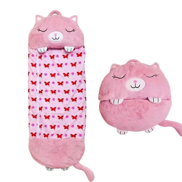 SnoozeBuddy | Plush Sleeping Bag and Cuddle Toy in One