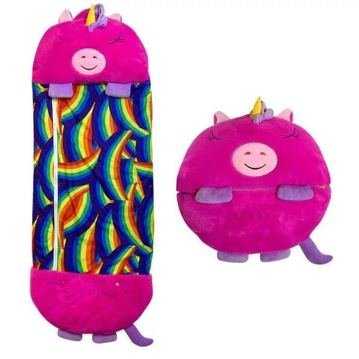 SnoozeBuddy | Plush Sleeping Bag and Cuddle Toy in One