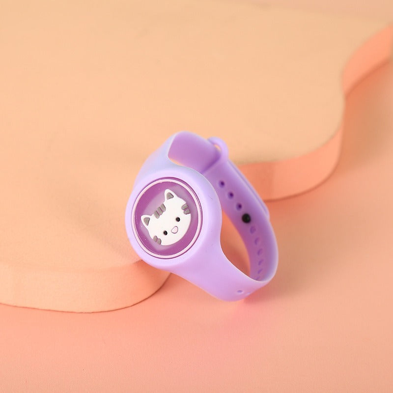 Kids Mosquito Repellent Bracelet - Natural Protection, BPA-free Silicone