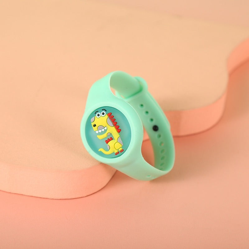 Kids Mosquito Repellent Bracelet - Natural Protection, BPA-free Silicone