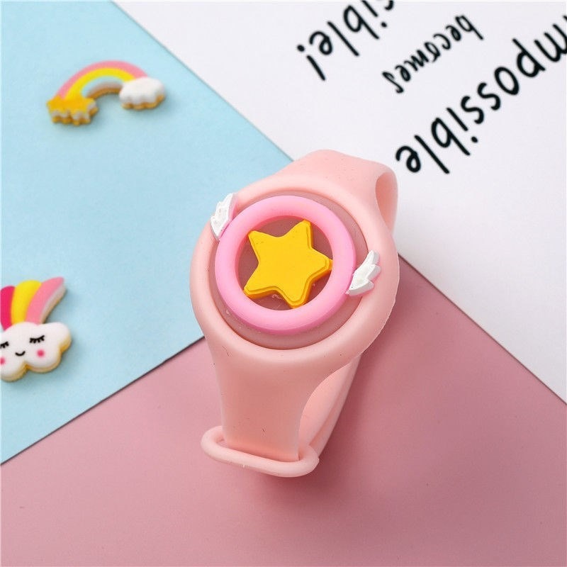 Kids Mosquito Repellent Bracelet - Natural Protection, BPA-free Silicone