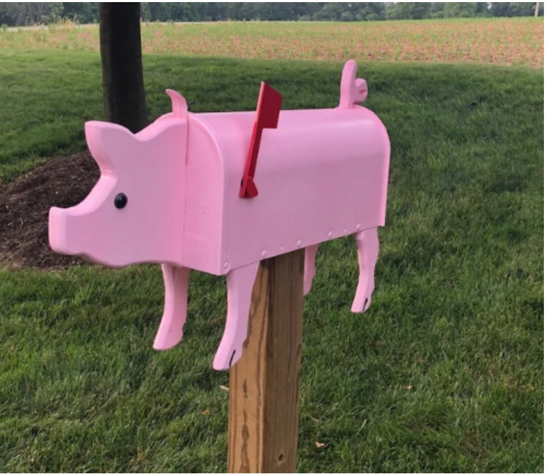 CritterPost | Weatherproof Animal-Themed Mailbox for Unique Outdoor Home Décor