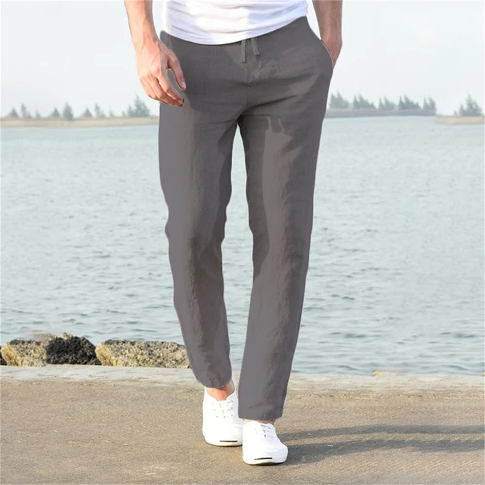 Made Gents | Casual Linen Men's Pants | 50% Off!