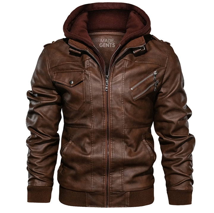 Made Gents | Salvador PU LEREN | JACKET