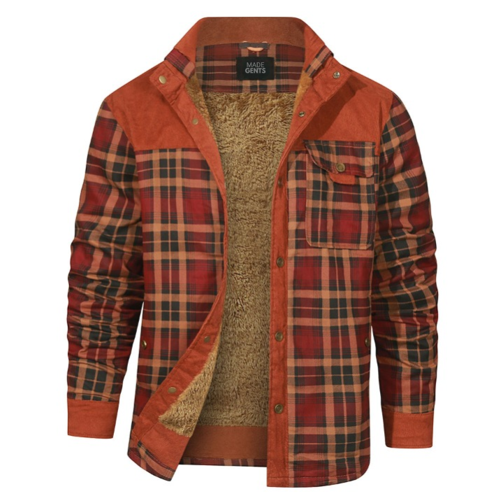 Made Gents | Plaid Shirt Jacket