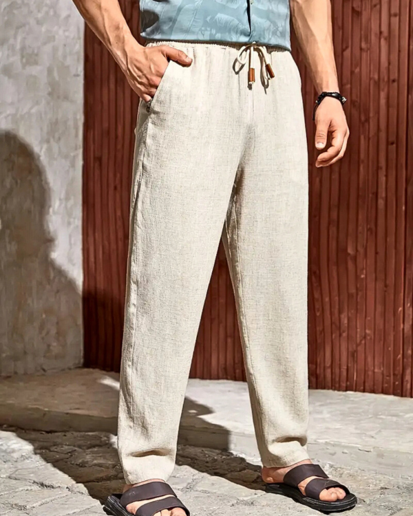 Marcel Stijlvol Linnen Broek