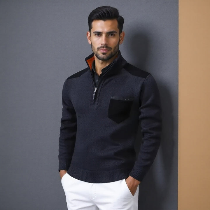 Samuel Elegant Zip Sweater